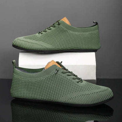 Mesh Knit Slip-Ons