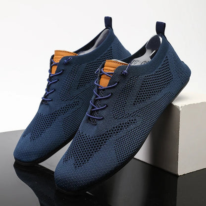 Mesh Knit Slip-Ons